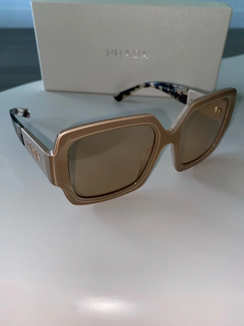 Prada Square Oversized Sunglasses